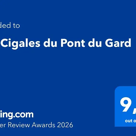 Les Cigales Du Pont Du Gard Tatil Evi Remoulins